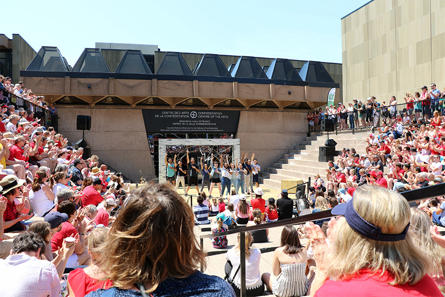 Performance at the Confederation Centre of the Arts.
