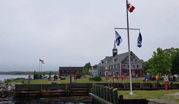 Photo of the Shelburne harbour.